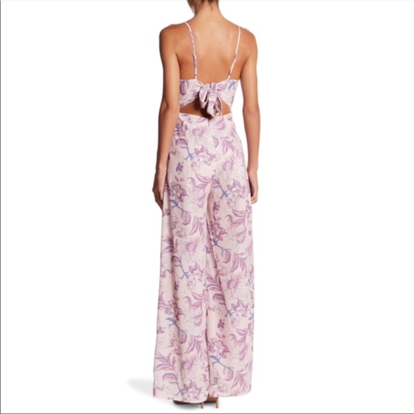 L’Atiste Floral Print Wide Leg Jumpsuit - Picture 2 of 4